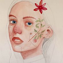 My project in Illustrated Portrait in Watercolor course. Un projet de Aquarelle de mariii - 19.06.2020
