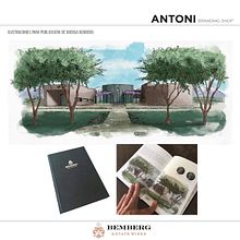 Bodega Bemberg. Un progetto di Belle arti, Arte concettuale, Disegno, Illustrazione tradizionale, Illustrazione architettonica, Illustrazione con inchiostro e Pittura digitale di Jose Luis Rugilo - 19.06.2020