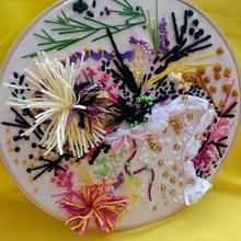 Mi Proyecto del curso: Bordado y personalización de accesorios . Un progetto di Ricamo di Eugenia Hernández Hernández - 20.06.2020