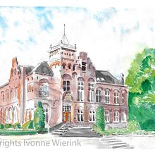 Old city hall in Soest - The Netherlands. Architecture project by Ivonne Wierink - 06.19.2020