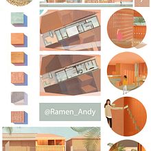 My Design Project. Architectural Illustration, Digital Architecture, Traditional illustration & Interior Architecture project by Adelaide C.C. Angela Cowan - 06.18.2020