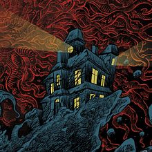 La casa en el confín de la tierra de W. H. Hodgson. Projekt z dziedziny Kreat, wność, Grafika ed, torska, Trad, c, jna ilustracja, Ilustracja c i frowa użytkownika Alberto Peral Alcón - 20.06.2020