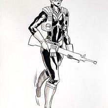 Mi Proyecto del curso: Diseño de personajes femeninos para cómics. Traditional illustration project by marcoshenriquez.c - 06.20.2020