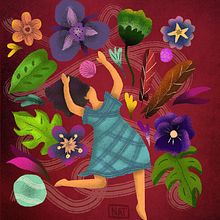 Mi Proyecto del curso: Ilustración flat con Photoshop. Digital Drawing, Traditional illustration, and Digital Painting project by Natalia Garcia - 06.20.2020