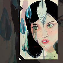 My project in Illustrated Portrait in Watercolor course. Un proyecto de Ilustración digital y Pintura a la acuarela de meganryll - 21.11.2020