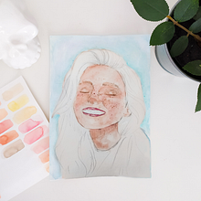 Anna Watercolor . % Raquel A tarafından hazırlanan Geleneksel illüstras, Ve on projesi - 04.08.2020