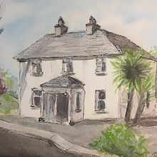 My project in Architectural Sketching with Watercolor and Ink course. Un progetto di Pittura ad acquerello di brennanjonathan - 21.06.2020