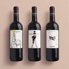 Vinos Elegido. Graphic Design, and Traditional illustration project by Marian Venceslá - 05.21.2020