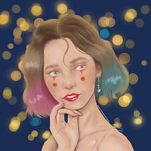 Mi Proyecto del curso: Retratos digitales de fantasía con Photoshop. Un proyecto de Ilustración digital de María Bran - 21.06.2020