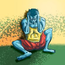 SUPER VILLANO EN CUARENTENA. Figure Drawing, Artistic Drawing, Digital Drawing, and Digital Illustration project by Ian Flores - 06.21.2020