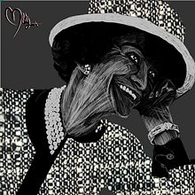 Coco Chanel . Traditional illustration, and Digital Illustration project by O. Leticia Ramírez - 06.22.2020