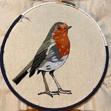 Mi Proyecto del curso: Pintar con hilo: técnicas de ilustración textil. Embroider project by Sebastian Jaque Ortiz - 06.22.2020