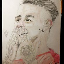 Meu projeto do curso: Retrato realista com lápis de cor. Drawing, Pencil Drawing, Portrait Drawing, and Realistic Drawing project by Rafael Cohen - 06.18.2020