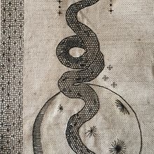 My project in Introduction to Blackwork Embroidery course. Un progetto di Costume design di Agathe Finney - 22.06.2020