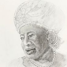 My project in Realistic Portrait with Graphite Pencil course. Artistic Drawing project by Martha Griffith - 06.22.2020