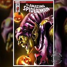 The Amazing Spiderman - Variant Cover Green Goblin . Artistic Drawing, and Realistic Drawing project by Mariano Mattos - 06.22.2020