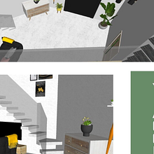 Mi Proyecto del curso: Iniciación al diseño de interiores. 3D Animation, Architecture, Digital Architecture, Interior Architecture, Design, Interior Design, Furniture Design, and Making project by Siomara Arrieta Hickie - 06.23.2020