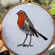 Mi Proyecto del curso: Pintar con hilo: técnicas de ilustración textil. Embroider project by PAOLA FLOREZ - 07.22.2020