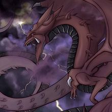 Slifer  . Ilustrație tradițională de Oihan Valle - 06.23.2020