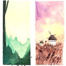 Weekend Doodle/Painting. Un proyecto de Pintura a la acuarela de Cathy Yong - 23.06.2020
