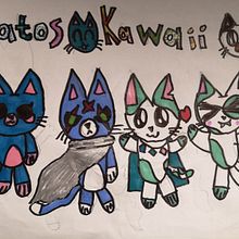 gatos kawaii. Projekt z dziedziny  R, sunek, R i sunek ołówkiem użytkownika giuli_garcia - 24.06.2020