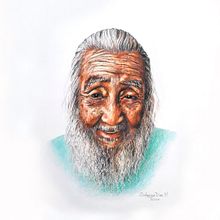 Mi Proyecto del curso:  Retrato realista con lápices de colores. Projekt z dziedziny Trad, c, jna ilustracja,  Sztuki piękne, R, sunek ołówkiem,  R, sunek, Portret, R, sunek realist, czn,  R, sunek art, st i czn użytkownika Angy Díaz - 23.06.2020