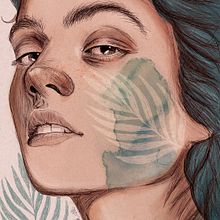 Mi Proyecto del curso: Retrato ilustrado con Procreate. Projekt z dziedziny R, sunek c i frow użytkownika johanaalbarracinr - 24.06.2020