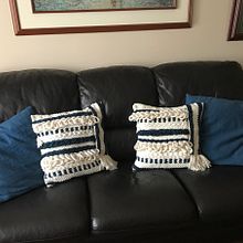 Mi Proyecto del curso: Introducción al tramado textil. Fiber Arts project by Olga Caicedo - 06.25.2020