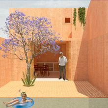 Mi Proyecto del curso: Representación gráfica de proyectos arquitectónicos. Un projet de Architecture, Architecture numérique et Illustration architecturale de Jesús Santillán Hernández - 24.06.2020