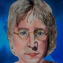 John Lennon. Watercolor Painting project by Zaida Olvera - 06.24.2020