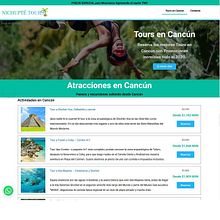 Nichupté Tours. Web Design project by YuumGo Marketing - 06.23.2020