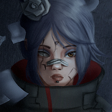 KONAN REDRAW. Un proyecto de Diseño de personajes e Ilustración digital de Florencia Grassi - 24.06.2020
