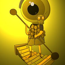 Space Characters. Un progetto di Illustrazione tradizionale di Anna Méndez - 24.06.2020