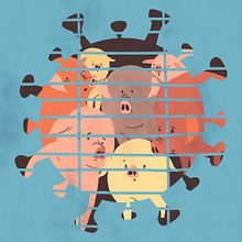 Editorial illustrations: Djurens Rätt (Swedish Animal rights magazine). Editorial Design, and Traditional illustration project by Emma Hanquist - 06.18.2020