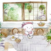 My project in Watercolor Illustration with Japanese Influence course. Projekt z dziedziny Trad, c, jna ilustracja i Malowanie akwarelą użytkownika Eve - 24.06.2020