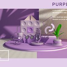 My project in Abstract Compositions with Cinema 4D course & Purple Project . design 3D de Vasilis Chatzopoulos - 06.24.2020