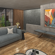 Casa Habitación PEBE-2020 . Arhitectură, Arhitectură de interior și modelare 3D de Carlos Ramírez López - 05.19.2020