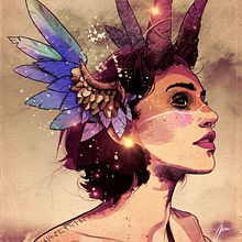 Valkyrie. Digital Drawing project by auurelianoo - 06.24.2020