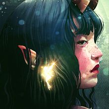 The Secret. Portrait Drawing project by auurelianoo - 06.24.2020