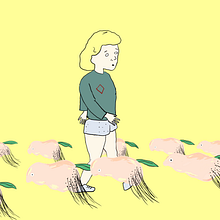 Viaje. Proyecto del curso: Principios de animación de personajes con After Effects. Animation, 2D Animation, and Character Animation project by Paula Abalos - 06.25.2020