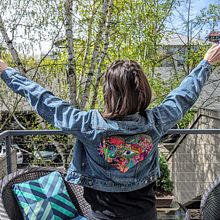 Mi Proyecto del curso: Bordado y personalización de accesorios . Un progetto di Cucito, Creatività e Costume design di Narda Góngora - 30.06.2020