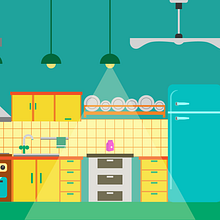 Stealing from the Kitchen . Een project van 2D-animatie y Karakteranimatie van Ivan Barboza - 25.06.2020