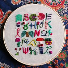 Mi Proyecto del curso: Introducción al bordado en relieve. Embroider project by Judith Hernández - 06.25.2020