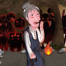 En Armonia con los Mounstruos . Children's Illustration project by Irais Ayala - 06.26.2020