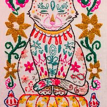 Mandala bordado. Een project van Borduurwerk van Oralia González - 26.06.2020