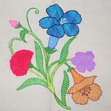 Mas bordados. Een project van Borduurwerk van Oralia González - 26.06.2020