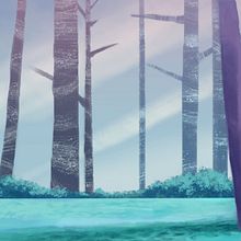 Enviroments: Quiet Forest. Design, Design digital, Ilustração tradicional, Ilustração digital e Ilustração infantil projeto de Silvia Texido Viyuela - 26.06.2020