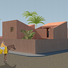 Meu projeto do curso: Representação gráfica de projetos arquitetônicos. Architecture, Graphic Design, Interior Architecture, Interior Design, L, scape Architecture, Collage, Digital Architecture, and Architectural Illustration project by Lucas Roque - 06.26.2020