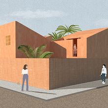 Mi Proyecto del curso: Representación gráfica de proyectos arquitectónicos. Architecture project by Ana Lucía Martínez - 06.26.2020