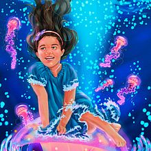 My project in Digital Fantasy Portraits with Photoshop course . Ilustrasi Digital proyek oleh Milena Cabrera - 06.26.2020